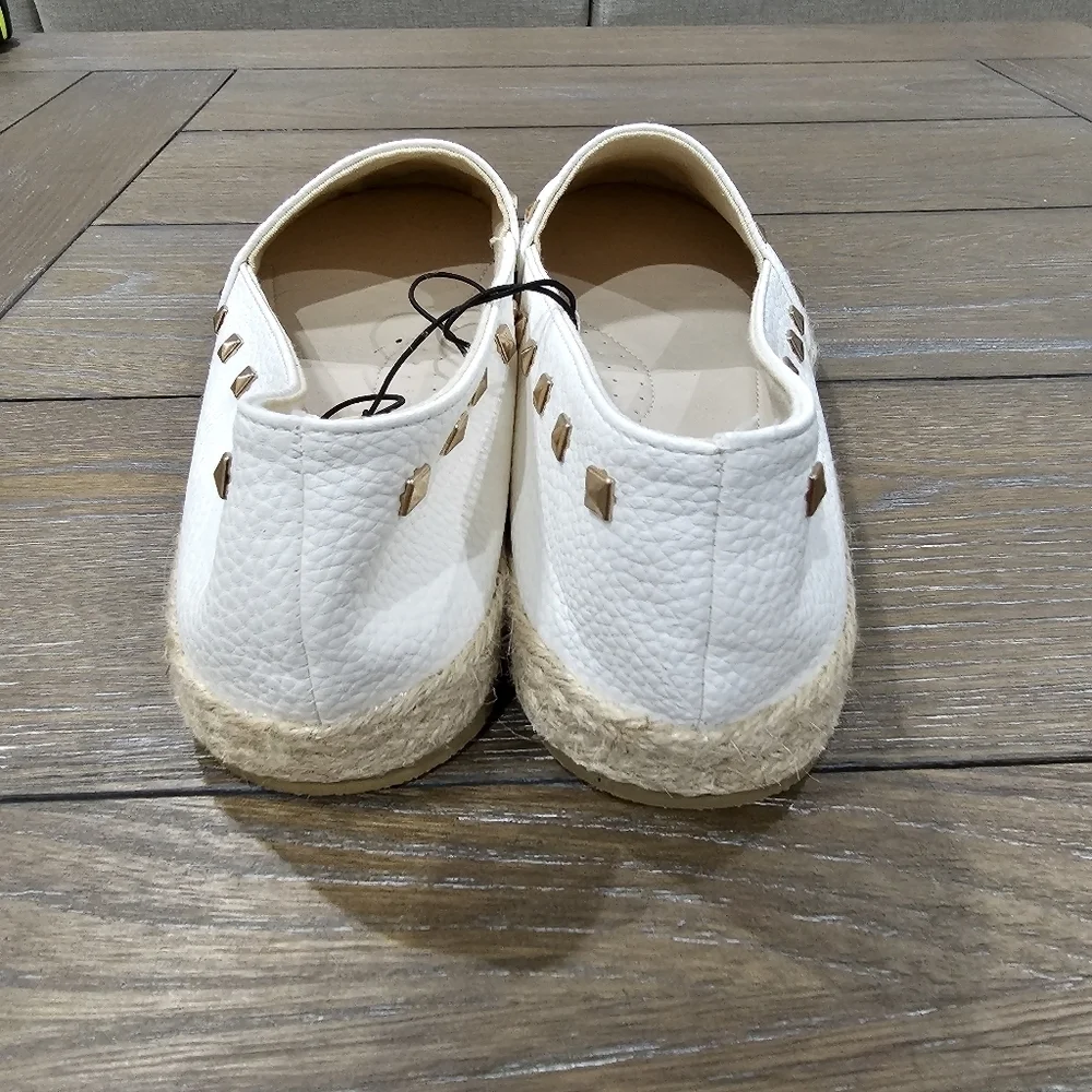 Alexis Bendel Studded Espadrille Alpargata, Size 9, NWT
